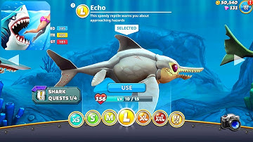 Hungry Shark World Echo Gameplay - (iOS, Android) Part 2