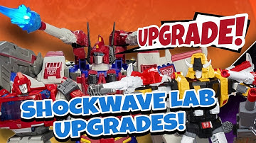 Shockwave Lab Upgrades for Haslab Victory Saber,  Victory Leo,  SS86 Ironhide