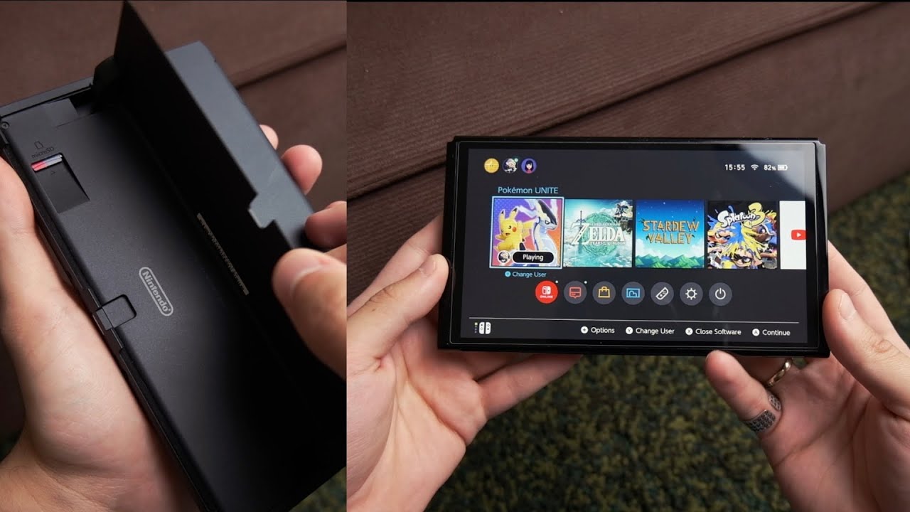 1 dakikada minimalist ve detaylı Nintendo Switch Oled Gövde incelemesi - YouTube