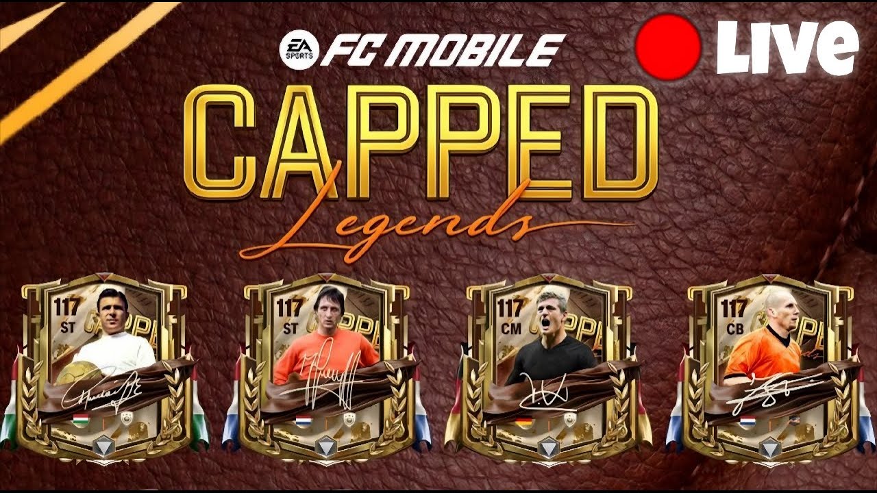 📢 CAPPED LEGENDS FC MOBILE: ПРЯМОЙ ЭФИР С РАЗРАБОТЧИКАМИ В 19:00 - YouTube