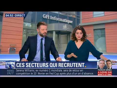 Reportage sur BFM TV - Gfi recrute !