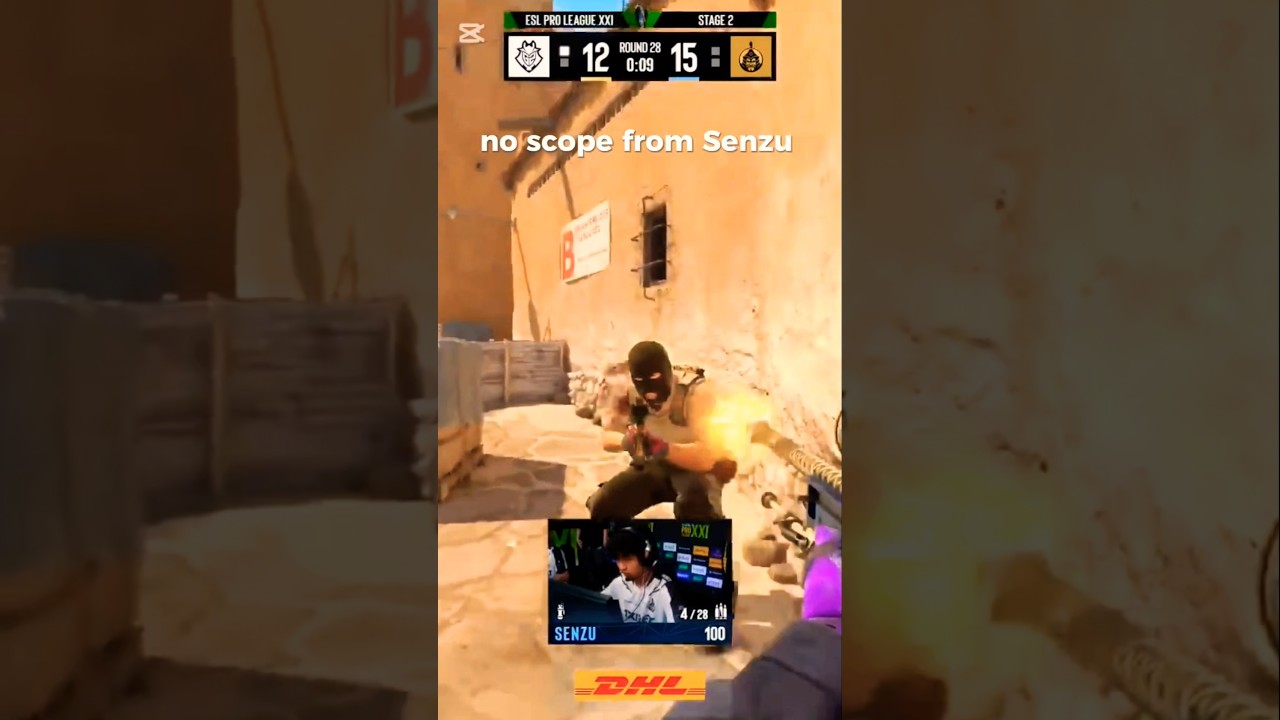G2 hits INSANE NOSCOPE Triple Kill!