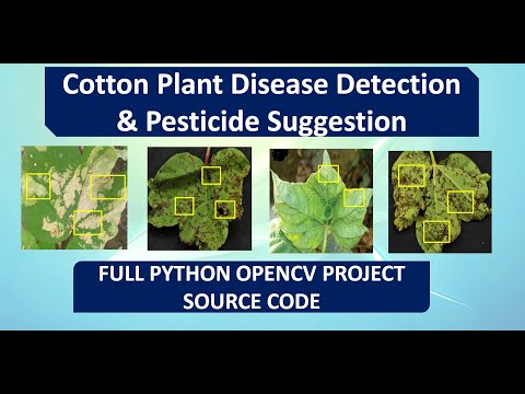 Cotton Plant Disease Classification Pesticide Suggestion Using Python | Cotton Leaf Disease Detect