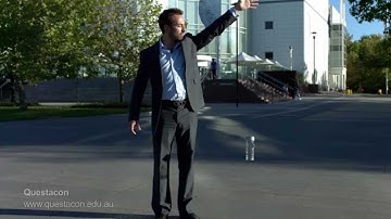 Dropping a Slinky with VERITASIUM in SLOW MOTION!