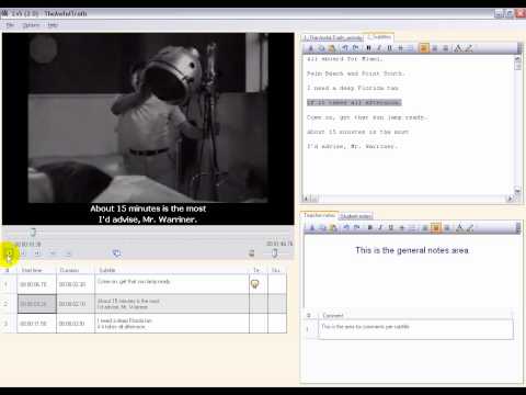 LvS application - Learning via Subtitling
