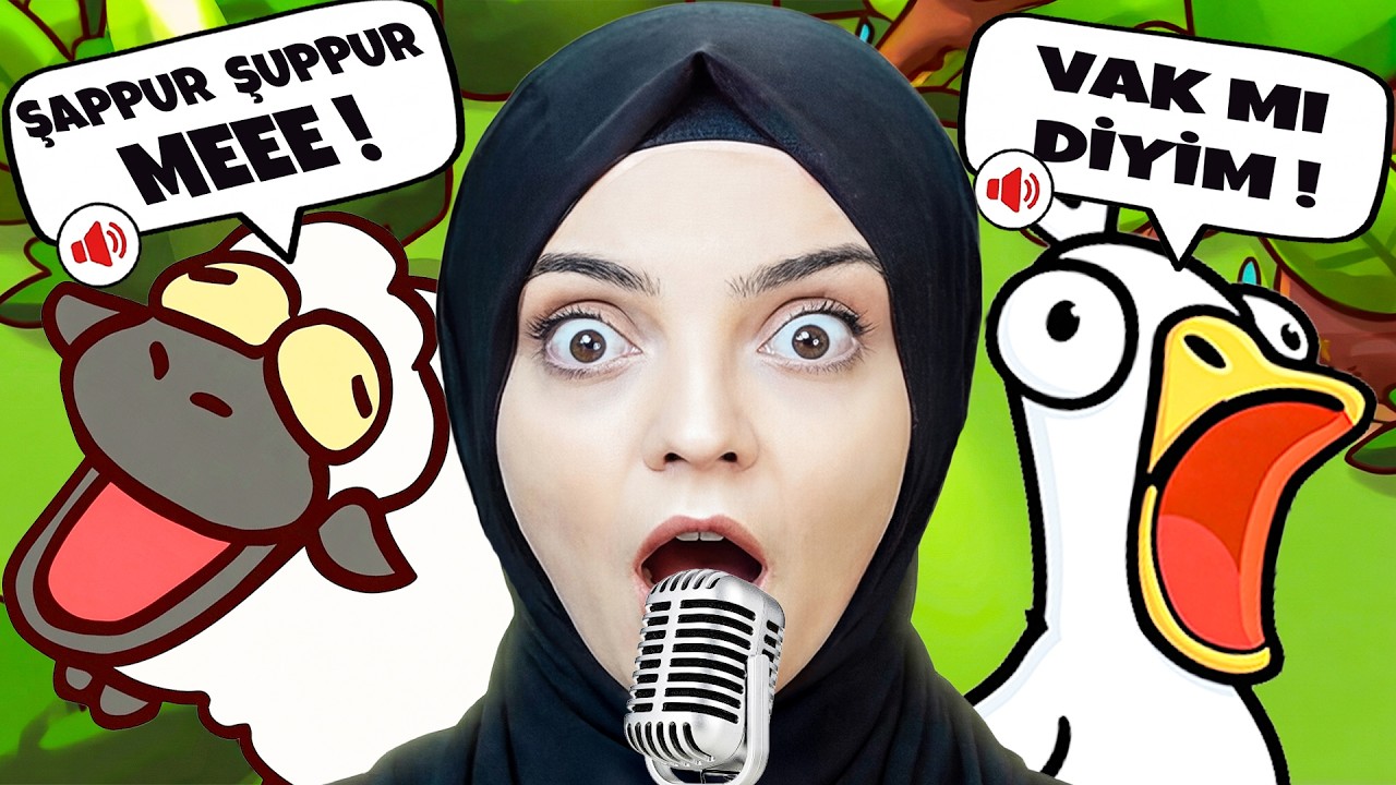 HAYVANLARI BİZ SESLENDİRDİK! 🎤😱