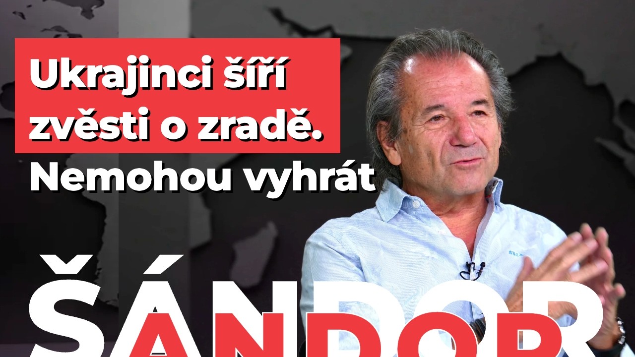 Šándor: Zelenský dost útočí na Trumpa, ten byl s Rusy dohodnutý dávno