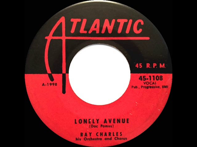 1956 Ray Charles - Lonely Avenue