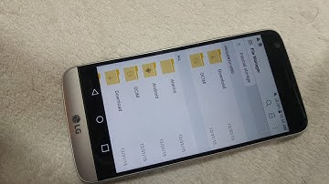 LG G5 HOW TO Move files photos videos documents to Memory card external storage