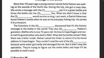 Multilevel reading part 1 exercise 15