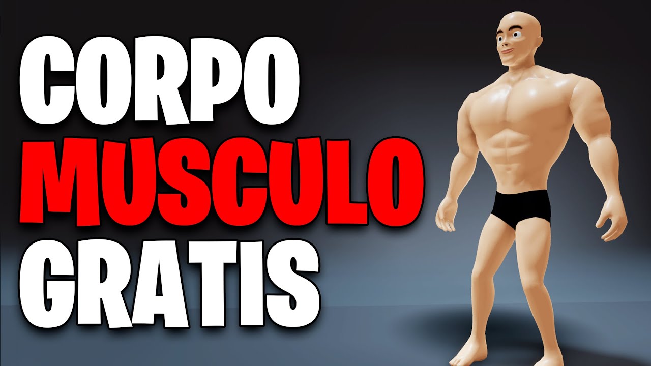 COMO PEGAR PERSONAGEM MUSCULOS GRÁTIS ROBLOX - (ROBLOX) roblox