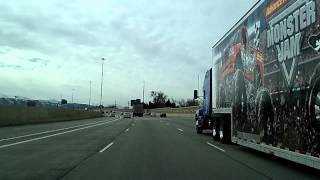 Interstate 15 Northbound into Salt Lake City, from Scipio, Utah Time Lapse Dashcam Wendover To Salt Lake City Time Lapse