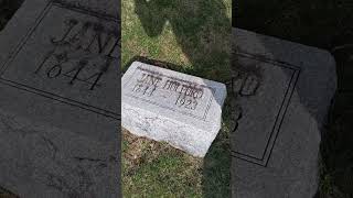 'Jane' gravestone in cemetery