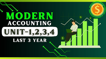 Modern Accounting Important Questions 2024 Paper Covered #modernaccounting #mcom #importantquestions