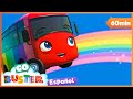 🌈¡Buster cabalga sobre el arco iris!🌈 | 1 HORA de Go Buster en Español | Dibujos Animados para niños