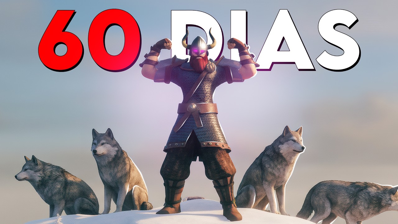 Passei 60 DIAS no Valheim com MODS! (uma experiência única...)