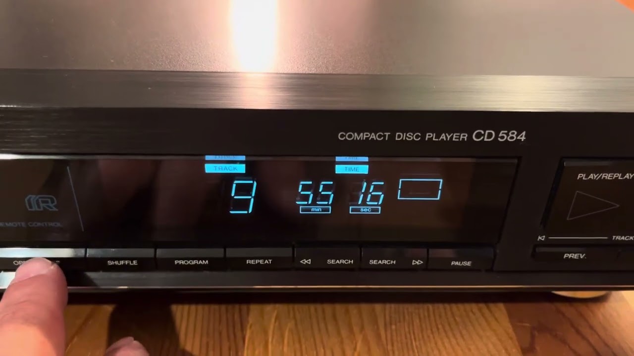 Philips CD584 on TDA1541A DAC