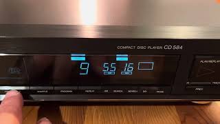 Philips CD584 on TDA1541A DAC