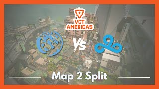 LEV vs C9 | VCT Americas Kickoff | Map 2 Split