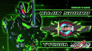 Kamen Rider Tycoon Bujin Sword Form [HD]