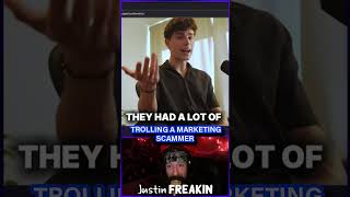 Trolling A Marketing Scammer On Livestream Harris From Socialpolaris Pitched A Creator Growth System