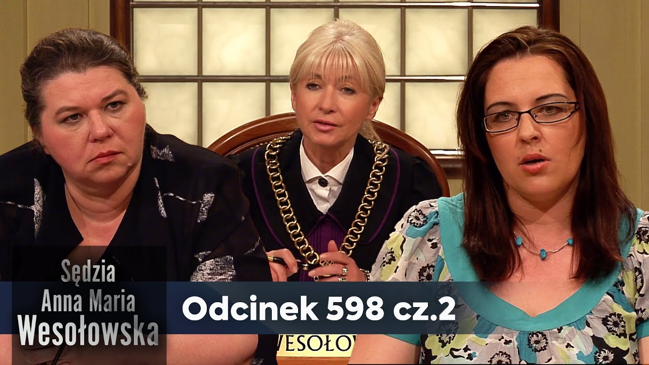 Sędzia Anna Maria Wesołowska odc. 598, część 2👩🏼‍⚖️