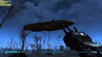 Fallout 4 Legendary Sentry Bot vs Deathclaw