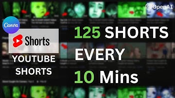 How to Generate 100+ YouTube Shorts in 10 Minutes For FREE