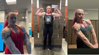 Heavyweight Female Bodybuilder Ann McKenzie