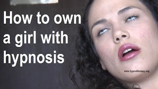 How to own a girl with hypnosis; (deep trance induction demo- pocket watch) mk ultra  催眠 失神