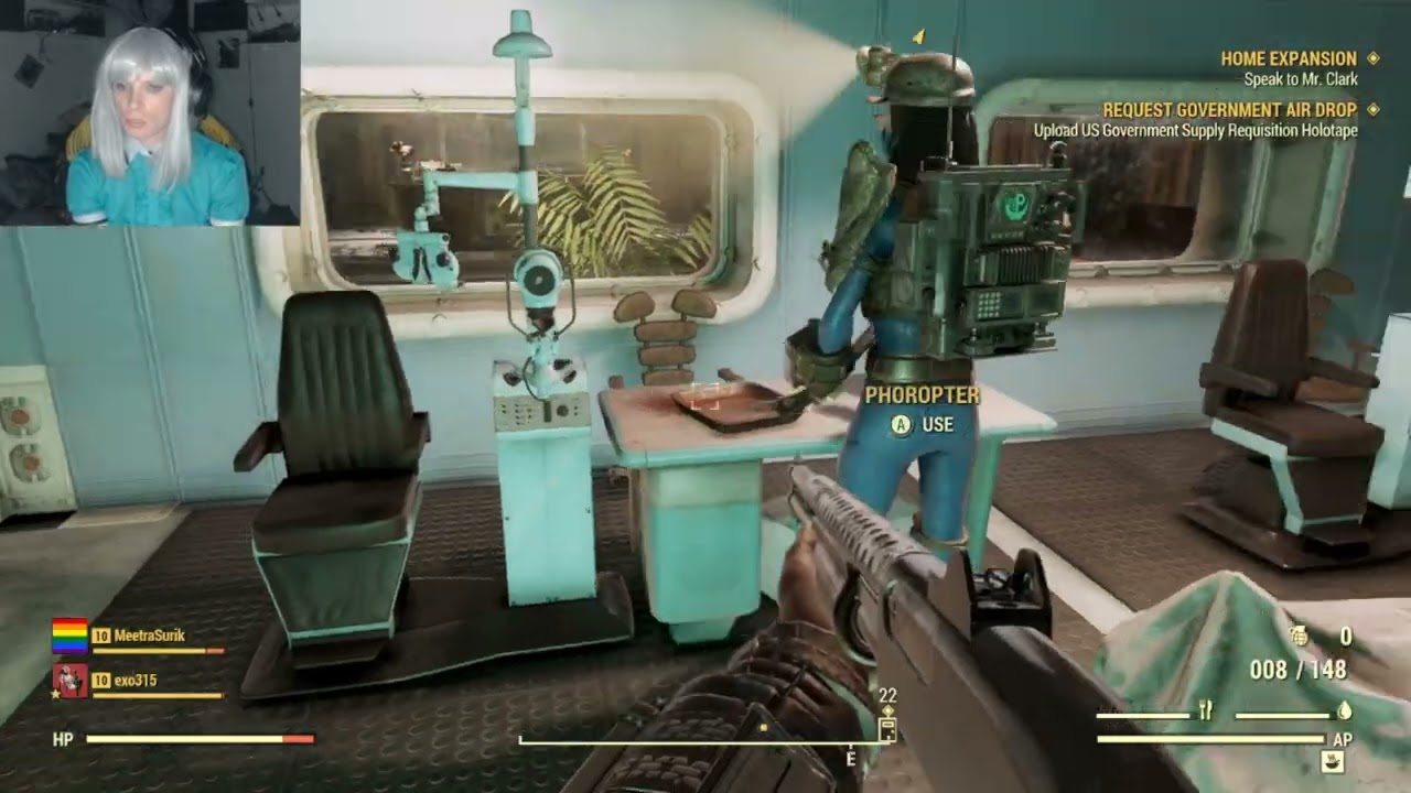 Cazzy and Exo play FO76 - Episode 8: Vault 51 PART 3