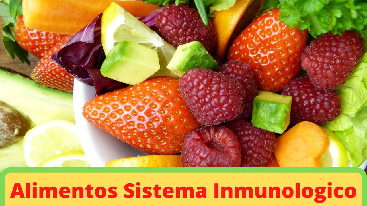 Alimentos Para Fortalecer El Sistema Inmunologico - YouTube