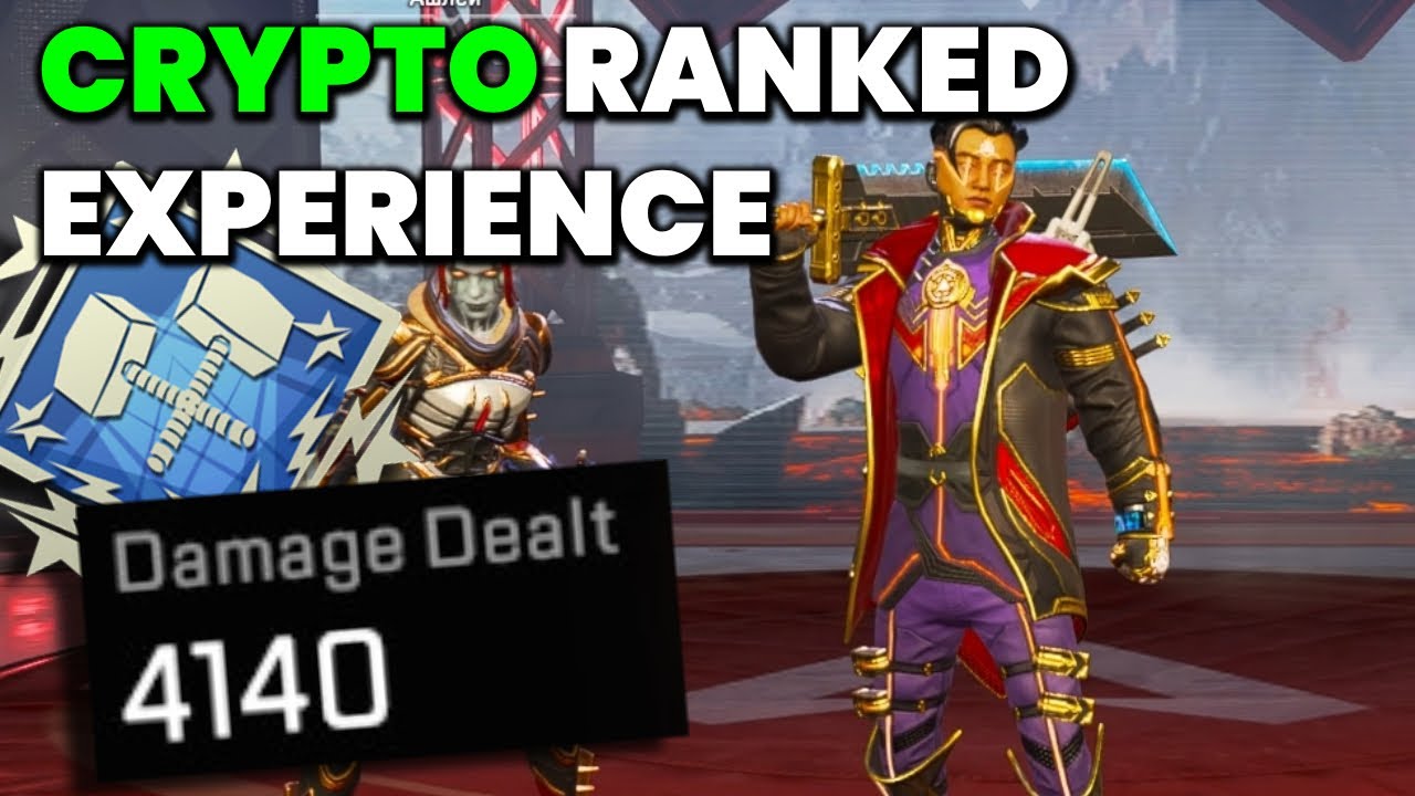 CRYPTO RANK GRIND BEGINS... this late into split 1? | Apex Legends Crypto  Ranked