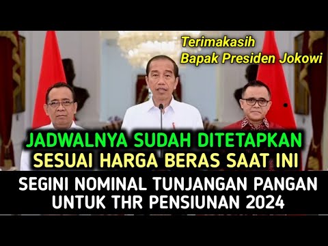 Segini Nominal Tunjangan Pangan untuk THR Pensiunan PNS 2024, Jadwalnya Sudah Ditetapkan