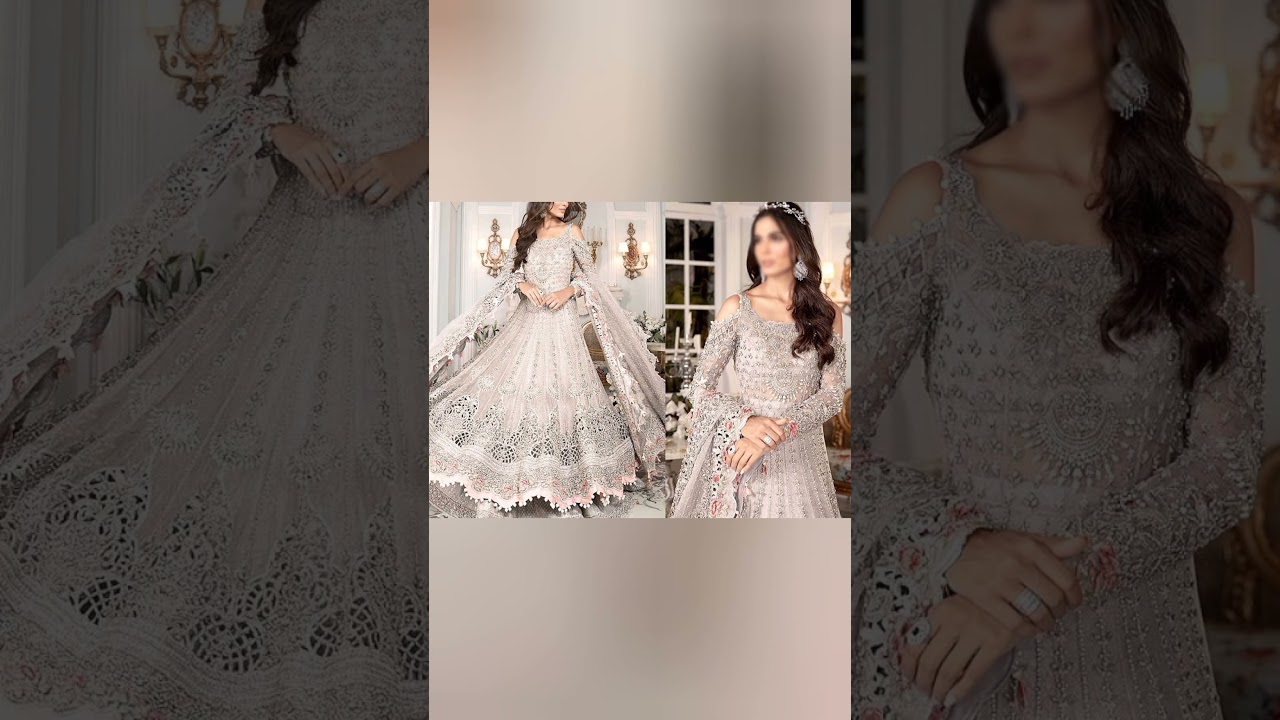 Grey Bridal Maxi designs