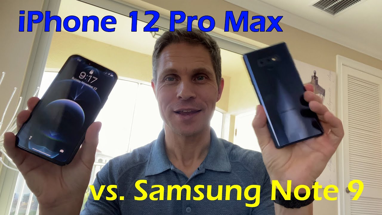 iPhone 12 Pro Max vs Galaxy Note 9 Camera Test
