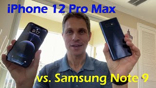 iPhone 12 Pro Max vs Galaxy Note 9 Camera Test