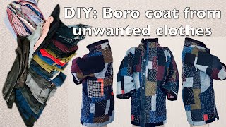 Boro coat | handstitched patchwork from unwanted clothes