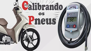 Qual a calibragem dos pneus da Biz 125?