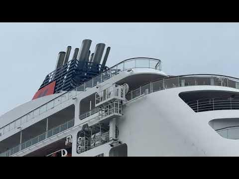 外国客船オイローパ2 2023.3.25 清水港に来た。一部始終 YouTube