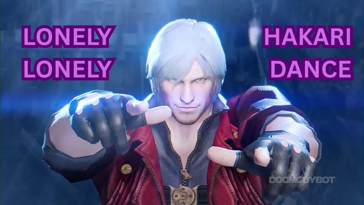 Одинокий одинокий танец Данте + танец хакари (Devil May Cry)