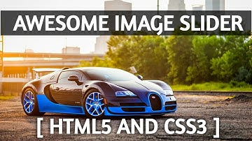 How to create image slider using HTML and CSS | Image slideshow in website