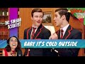 Vocal Coach Reacts GLEE - Baby It's Cold Outside | WOW! They were...