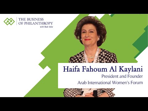 Haifa Fahoum Al Kaylani; A Conversation with Badr Jafar