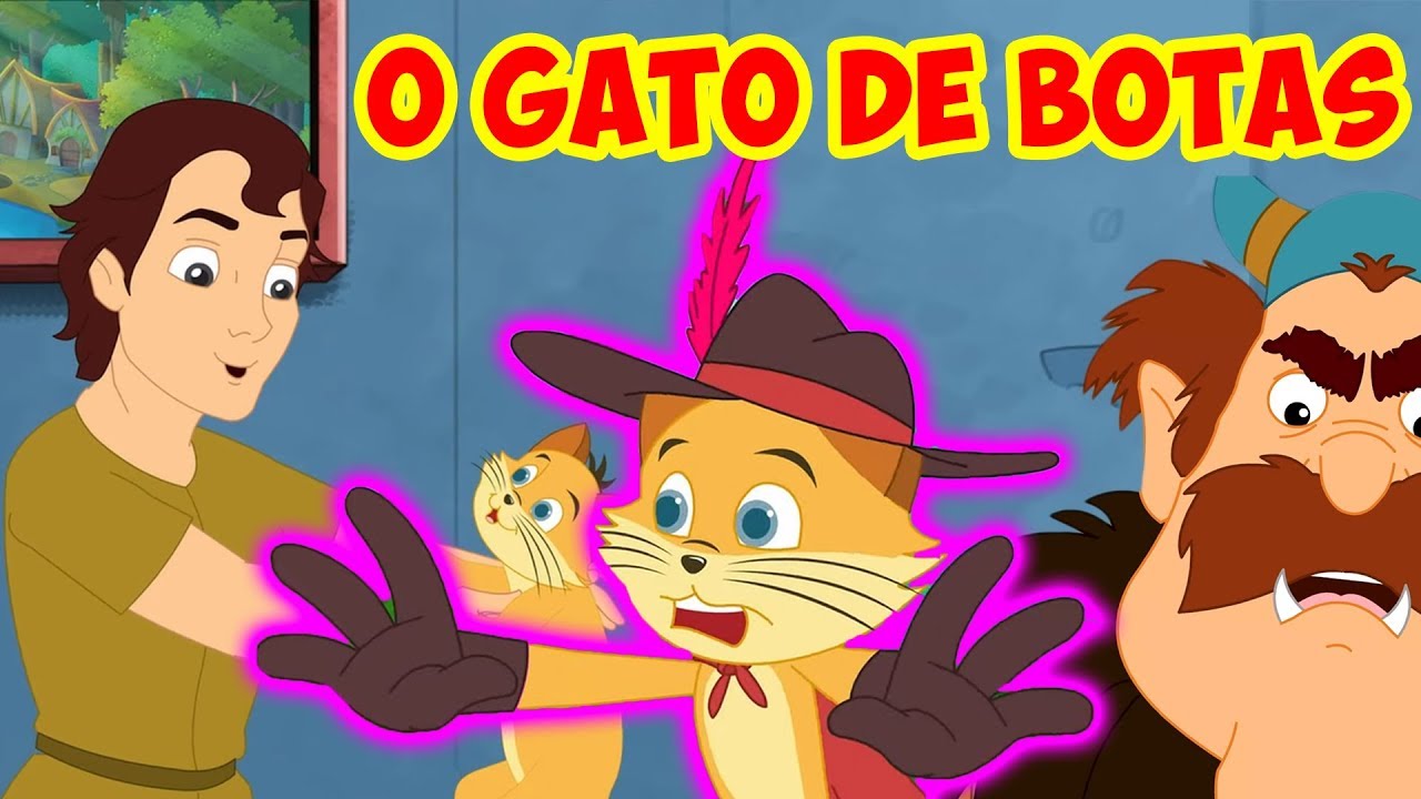 Gato no mundo dos contos de fadas