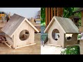 Make Simple DIY Wooden Bird House and Bird Feeder