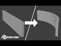 Simple deformbend in blender in 1 min