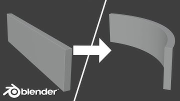 Simple Deform(Bend) In Blender In 1 Min Part 1 Basic