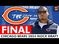 Final chicago bears mock draft  2024 nfl draft