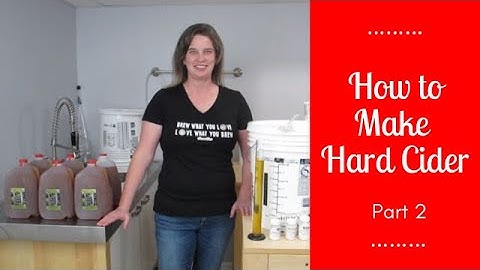 How to Make Cider part 2